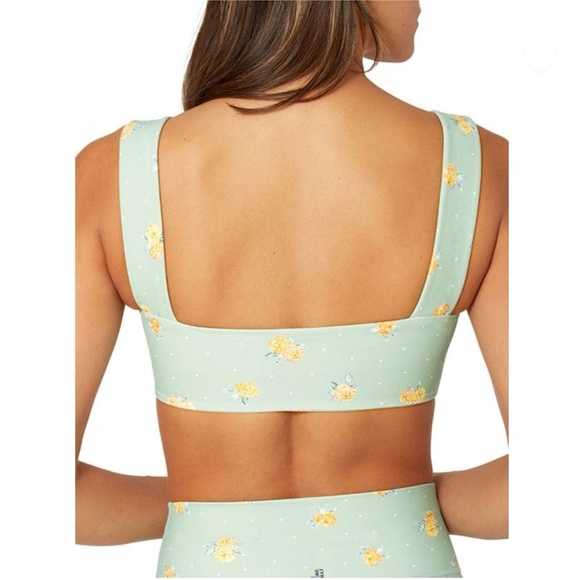 WeWoreWhat Floral Bandeau Sports Bra - Picture 2 of 7